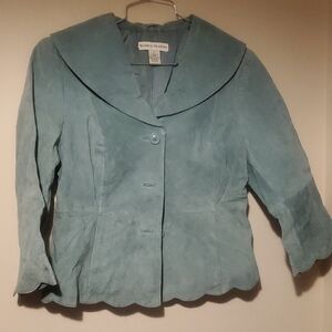 Bamboo Traders Women's Teal Blazer